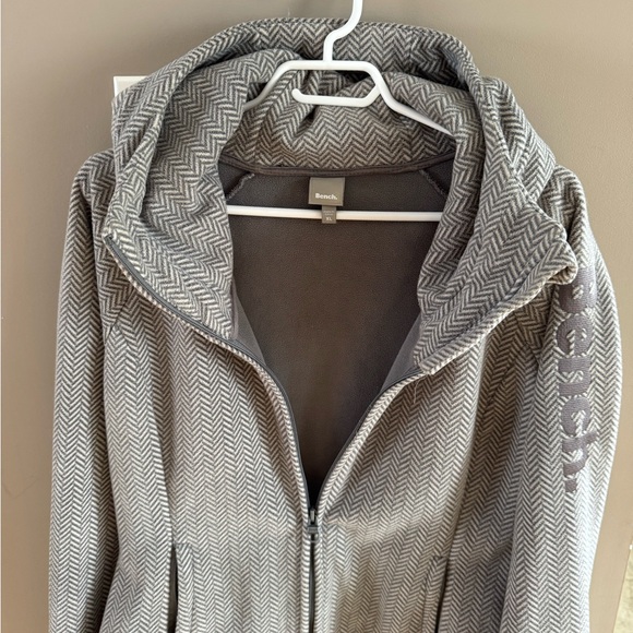 Bench Gray Patterned Zip-Up Jacket - Picture 7 of 10